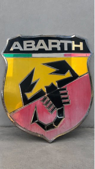 Cartel Emblema Abarth