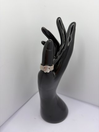 Anillo de Plata y Acero con Osito