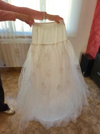 Cancán para vestido de novia