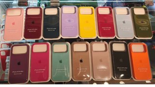 Fundas de Silicona con logo apple