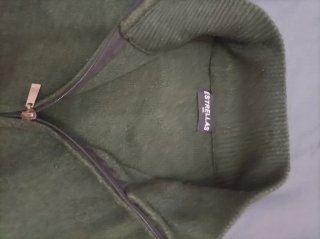 Cárdigan Estrellas Verde Oliva Talla XXL
