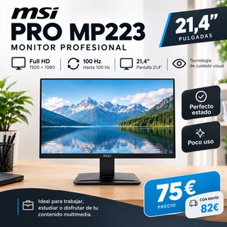 Monitor MSI PRO MP223 21,4”