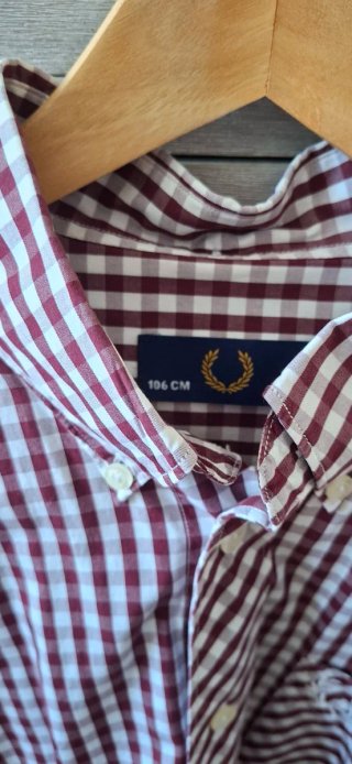 Camisa Fred Perry Cuadros
