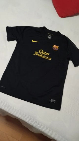 Camiseta FC Barcelona Unicef Negra 2011-12