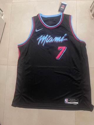 Camiseta Baloncesto Miami Heat Negra