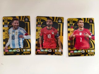 3 Cromos Panini FIFA Golden