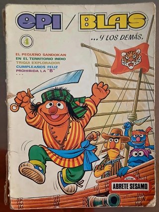 Epi/Blas 4. Cómic