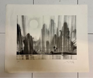 Litografía de Xavier Carbonell