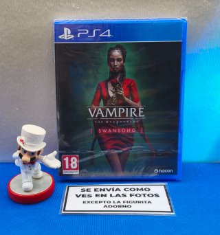 JUEGO PS4 VAMPIRE THE MASQUERADE SWANSONG NUEVO