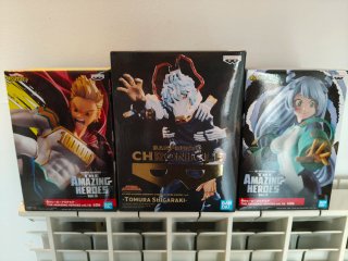 Lote 3 Figuras My Hero Academia