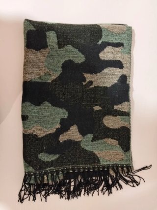 Bufanda Estampado Camuflaje