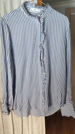 Blusa de rayas Mango