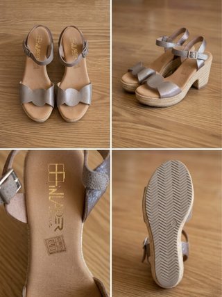 Sandalias de cuña Finlandia Line Talla 39