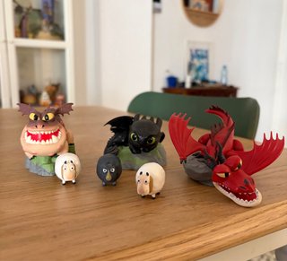 Figuras Beast Kingdom Cómo entrenar a tu dragón