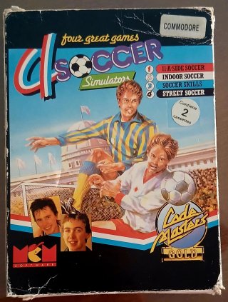 4 Soccer Simulators (Commodore)