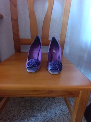 Zapatos Marypaz Morados Talla 36