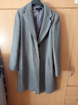 Abrigo Gris Zara