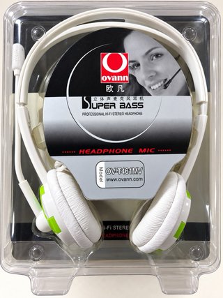 Auriculares OVANN Super Bass con Micrófono