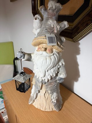 Figura Decorativa Gnomo de Piedra