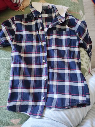 Sobrecamisa Zara Kids Cuadros
