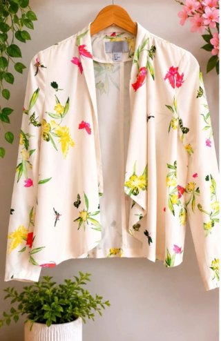 Blazer Estampado Floral