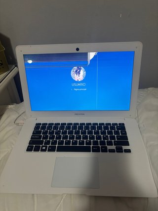 Ordenador Portátil Prixton Blanco