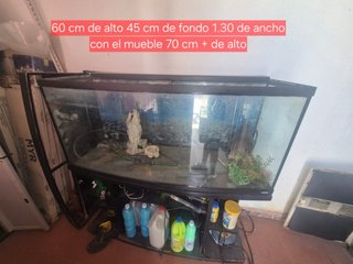 Urna Acuario 350 Litros con Mueble