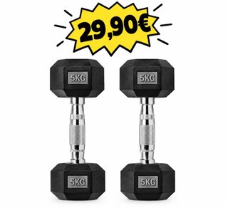 Set de 2 Mancuernas de 5kg
