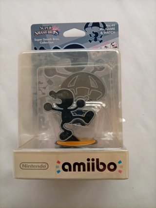 Amiibo Mr. Game & Watch Super Smash Bros.
