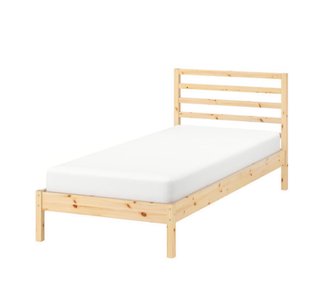 Cama de Pino 90x200cm con Somier