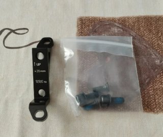 Adaptador pinza de Freno +20mm RRS