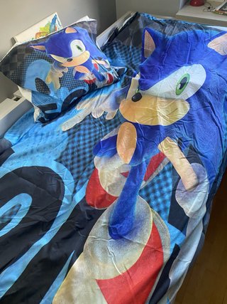 Funda Nórdica Infantil Sonic de 90x 190