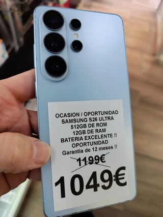 Samsung Galaxy S26 Ultra 512GB Azul