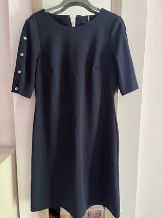 Vestido Azul Marino Tommy Hilfiger Talla S