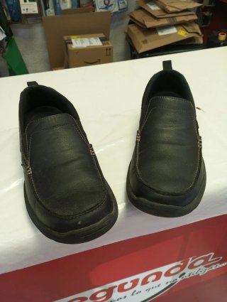 Zapatos Skechers Hombre Negros