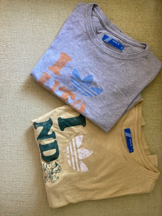 2 Camisetas adidas Talla M