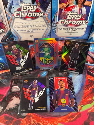 Lote 5 Cartas Numeradas FC Barcelona