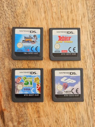 Lote de 4 Juegos para Nintendo DS