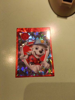 Cromo Panini Patrulla Canina Marshall