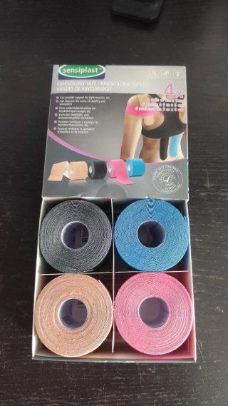 Set de 4 Tiras de Kinesiología Sensiplast