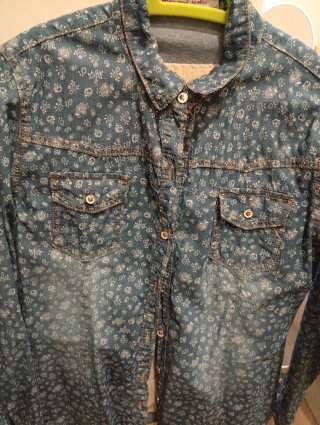 Camisa Vaquera Estampada
