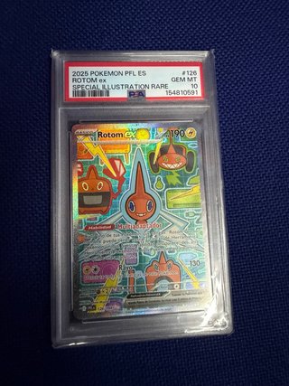 Carta Pokémon Rotom ex #126 PSA 10