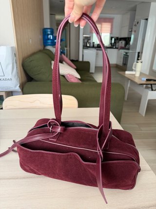 Bolso de Ante Burdeos
