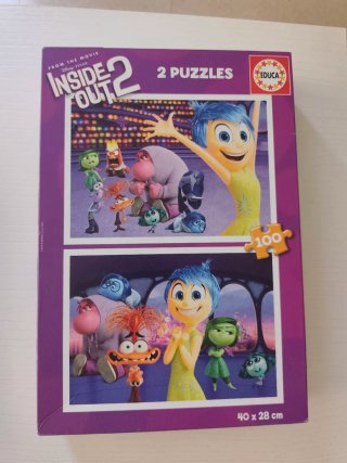 2 Puzzles Educa Inside Out 2 en perfecto estado