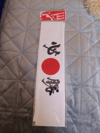 Cinta de Cabeza Japonesa (Hachimaki)