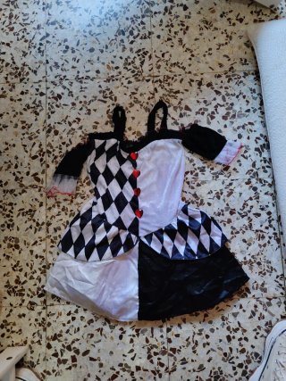 Disfraz Reina de Corazones Halloween "10-11 años "
