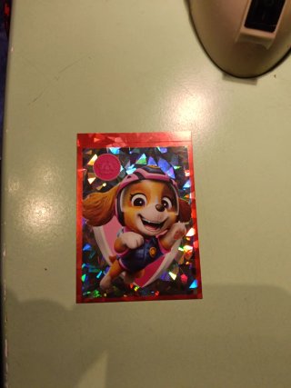 Cromo Brillante Patrulla Canina Panini