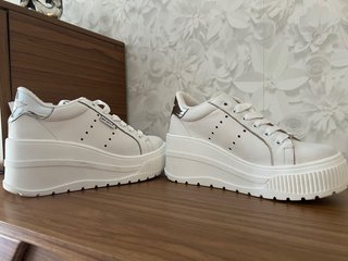 Bambas con cuña blancas Talla 37