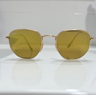 Gafas Ray-Ban Hexagonales Doradas