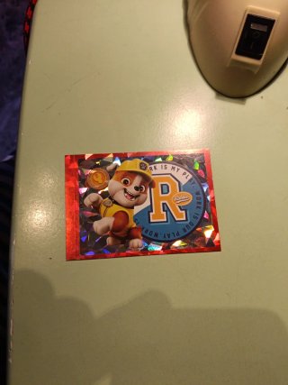 Cromo Panini Patrulla Canina - Rubble